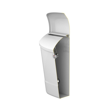 Architectural Mailboxes Parkside Locking Wall Mount White 2576W-10